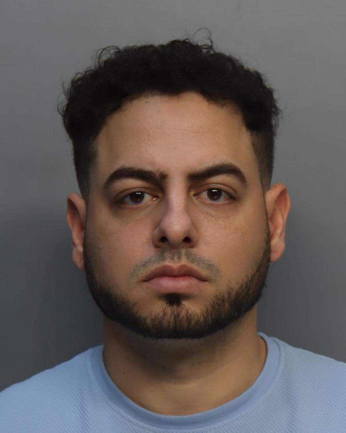 Andy Santana, 33, the campaign manager of Alex Ataola, the Cuban social-media influencer who unsuccessfully ran in the Miami-Dade mayoral primary in August, was arrested Thursday in his Hialeah home, police said. He was charged with single counts of having sex with a minor and contributing to the delinquency of a minor.