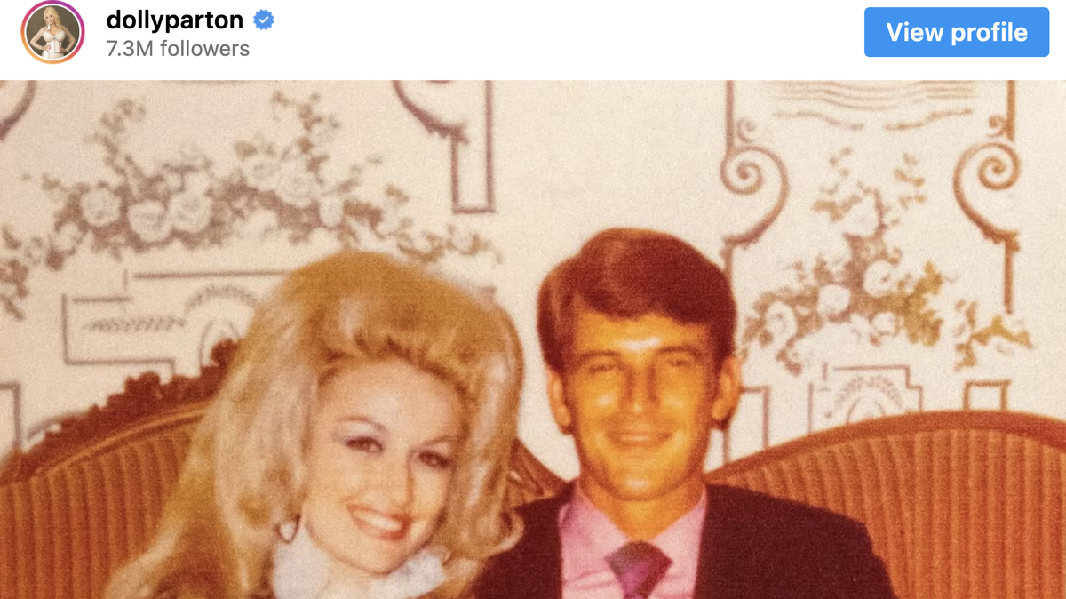 Dolly Parton announces the death of her beloved husband, Carl Thomas Dean.