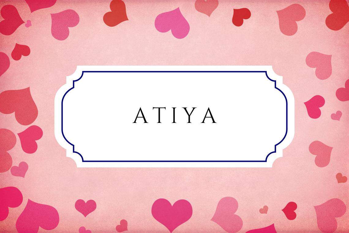 baby names that mean gift atiya
