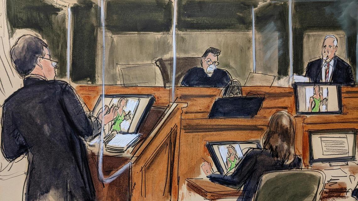 Ghislaine Maxwell accuser faces harsh grilling over inconsistencies at sex trafficking trial