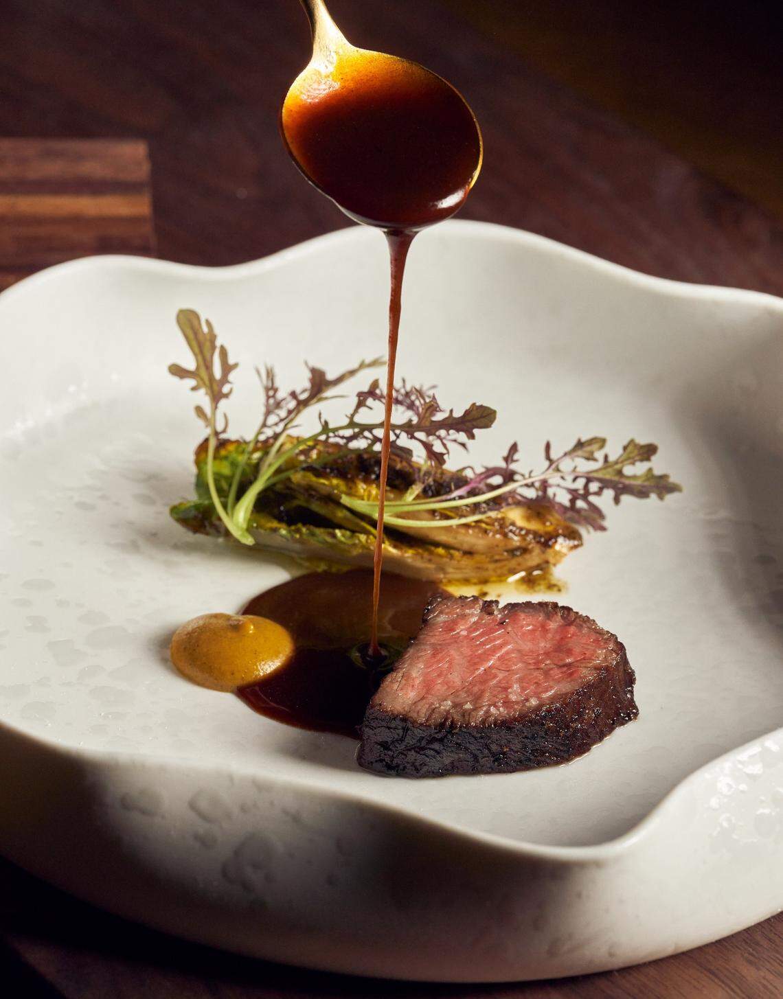 One of the dishes at Omo by Jont in Winter Park, which just earned its first Michelin star.