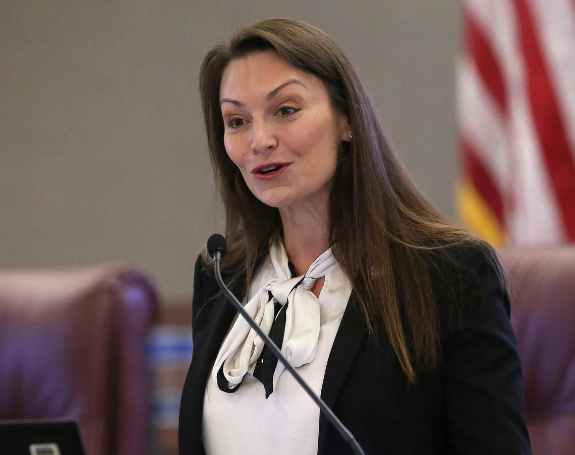 Agriculture Commissioner Nikki Fried , the only Democrat holding statewide office in Florida, upbraided Republican Gov. Ron DeSantis on Thursday, May 28, 2020, for keeping the state Cabinet ‘in the dark’ about the state’s coronavirus pandemic.