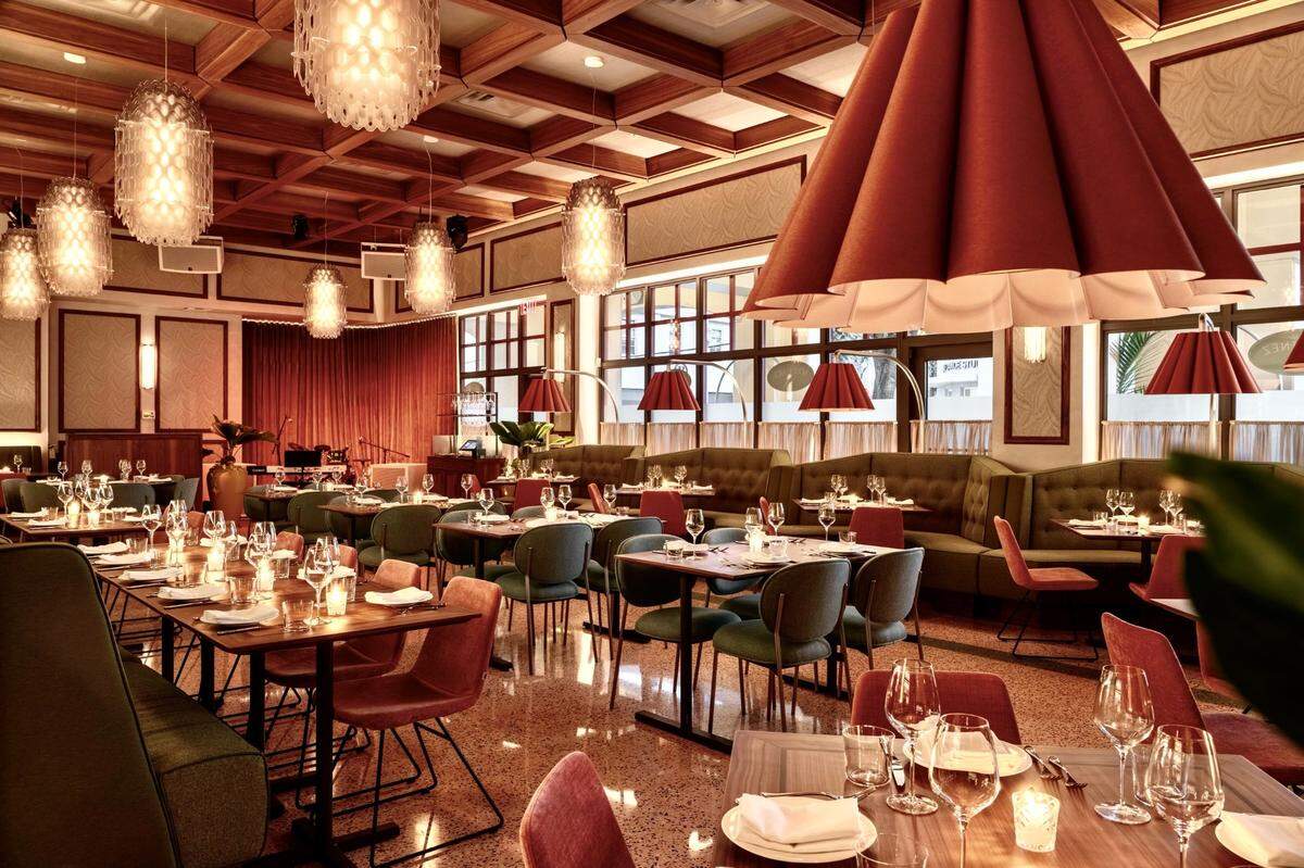 The interior of Sra. Martinez in Coral Gables.