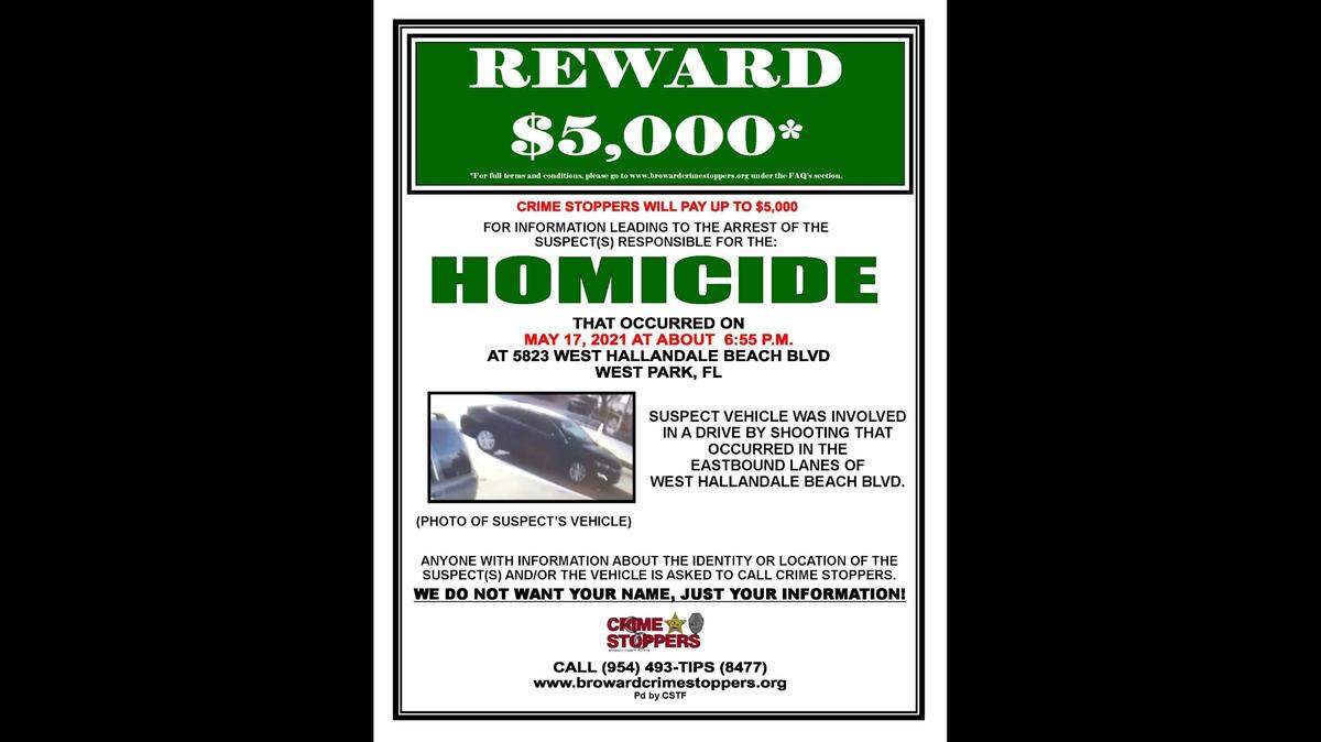 The Broward Sheriff’s Office is investigating a shooting on May 17, 2021.