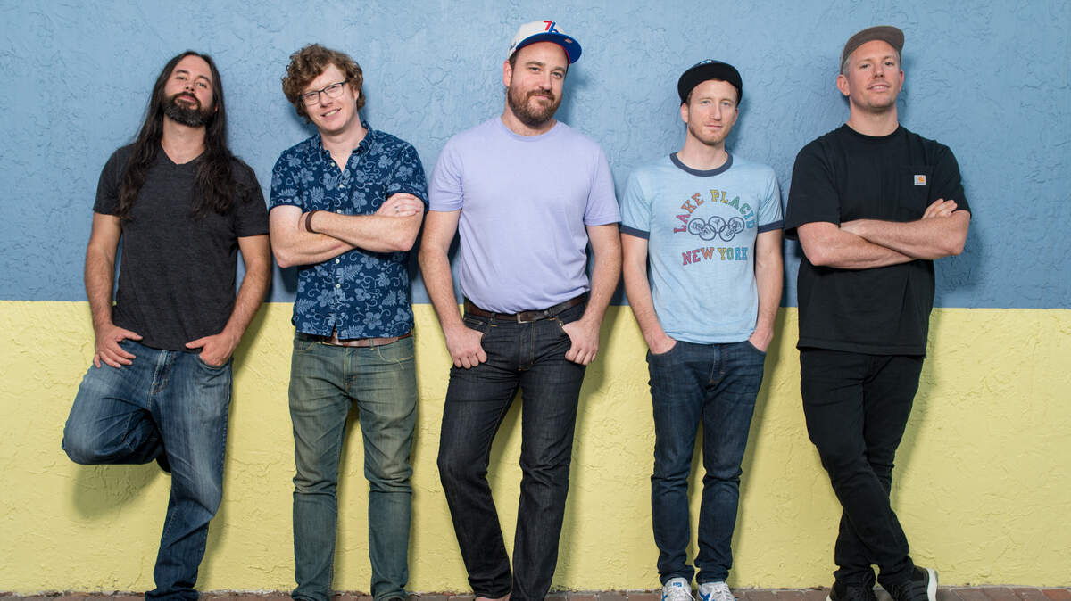 The Heavy Pets includes, from left, Mike Garulli, Jeff Lloyd, Jim Wuest, Jamie Newitt and Tony D’Amato.
