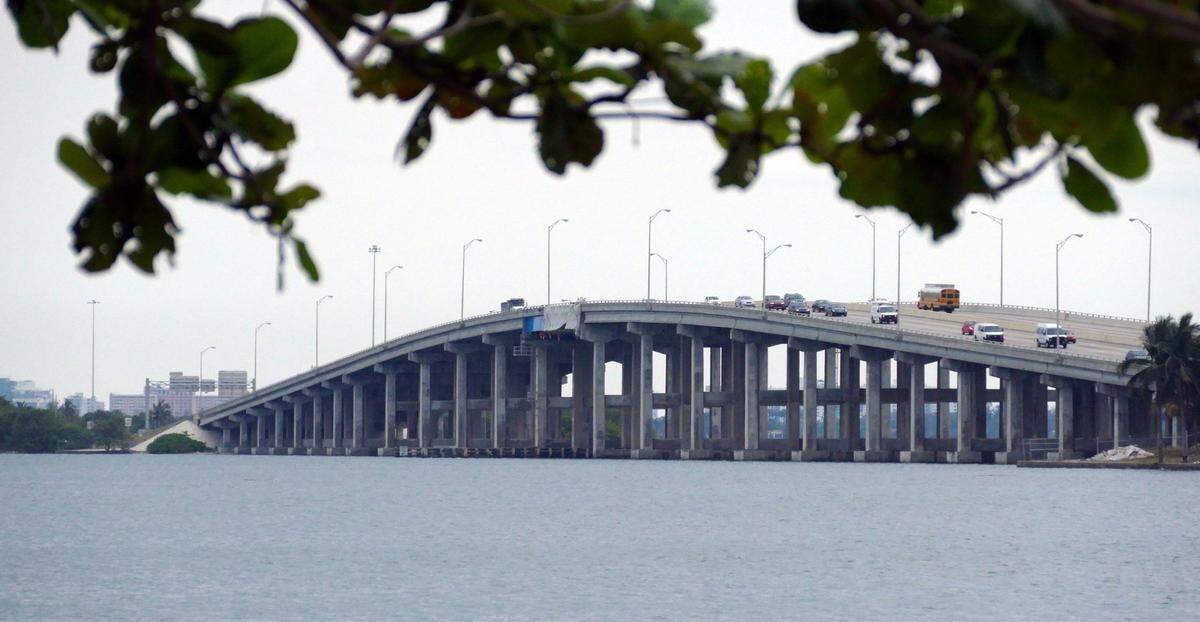 Julia Tuttle Causeway in 2015.
