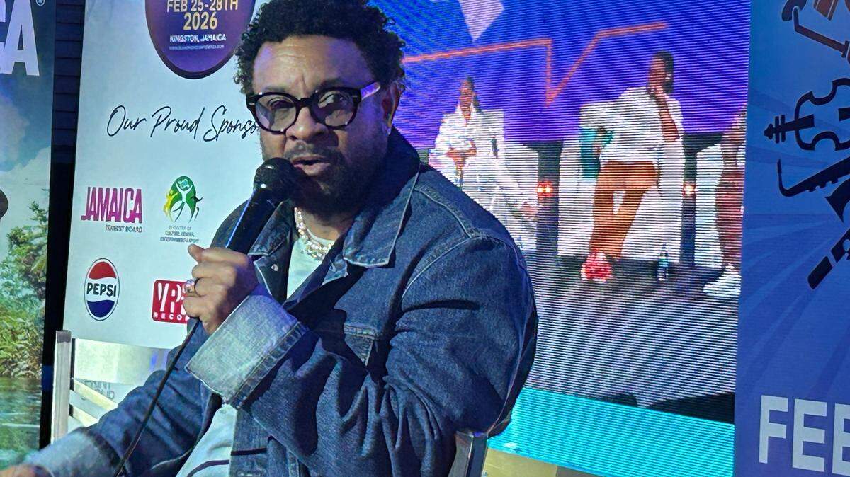 Orville “Shaggy” Burrell was in South Florida to talk about his Island Music Conference, which will take place in Feb. 2026 in Kingston, Jamaica.