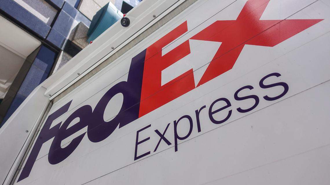 A FedEx driver struck a man as he was crossing the street in Brooklyn on Nov. 9, the NYPD said.