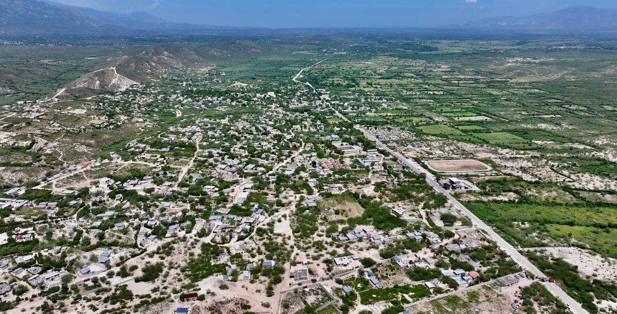 Ganthier, a rural city east of Port-au-Prince that has come under full control since a July 21, 2024 attack, now resembles a ghost town. The city has been abandoned by thousands of residents, says a resident who provided the Miami Herald with this aerial image.