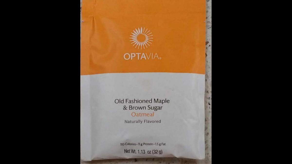 Optavia Old Fashioned Maple & Brown Sugar Oatmeal