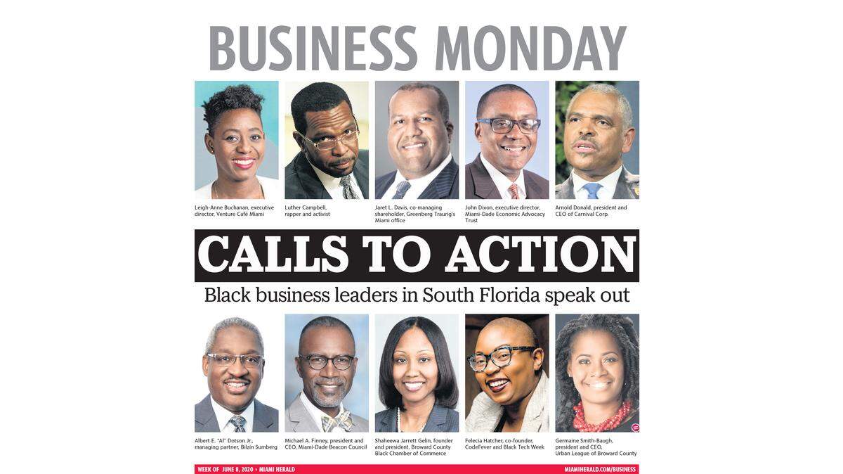 What happens next? South Florida’s black business leaders on racism and the path forward