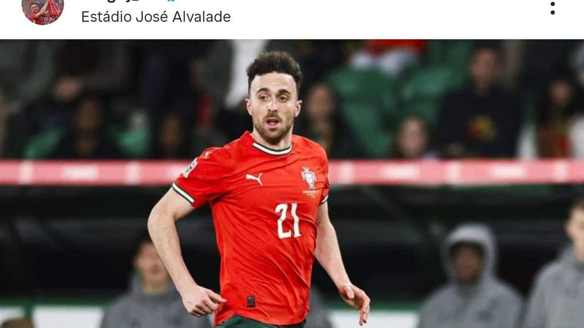 diogo jota in portugal jersey