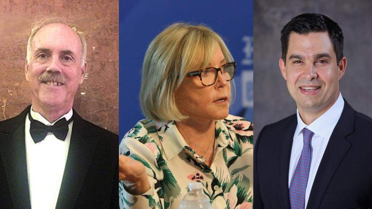 Activist Jackson “Rip” Holmes, Commissioner Patricia Keon and Vice Mayor Vince Lago have qualified to run for Coral Gables mayor in the city’s April election.
