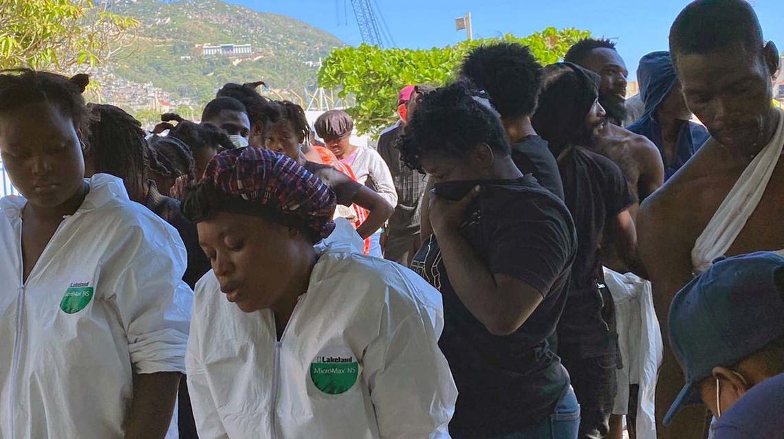 U.S. Coast Guard returned 198 fleeing Haitians back to Haiti on Friday, March 11 after their failed attempt to reach U.S. soil in the Florida Keys. They were among 356 who had arrived in the Florida Keys on an overloaded vessel.