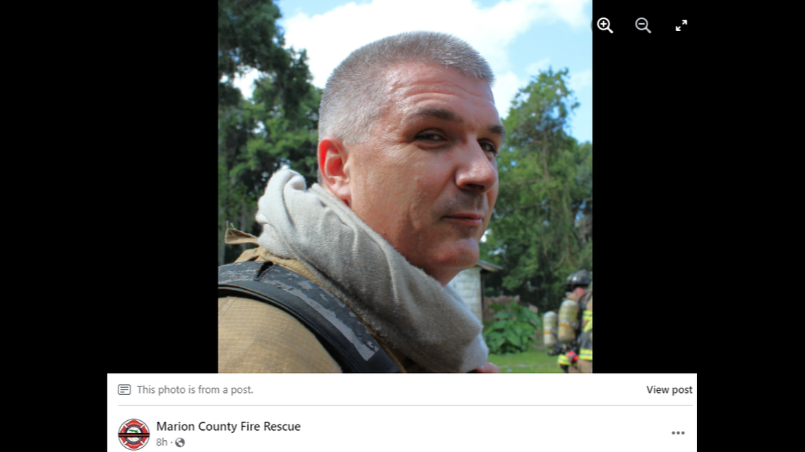 Chuck Westphal, a firefighter in Marion County, Florida, died after a years-long battle with COVID-19, the department said.