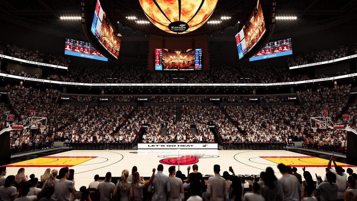 Major upgrades to Kaseya Center are set to be unveiled, including a new scoreboard.