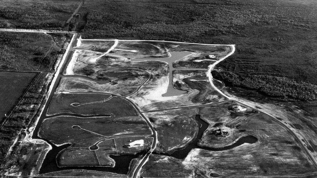 The Coral Springs Hills section of the city as it looked in 1965.