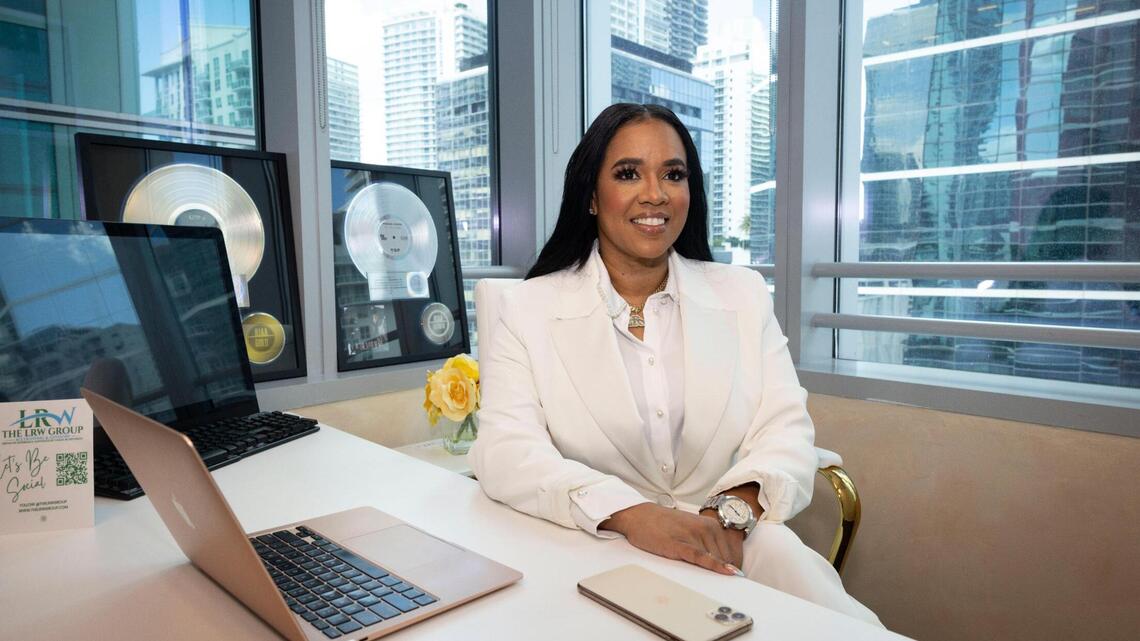 Miami business manager Lahteefah Parramore builds up artists from behind the scenes