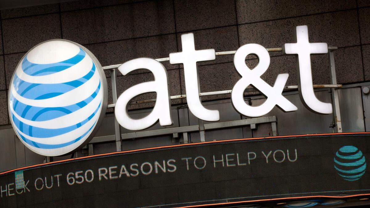 File photo of the AT&T logo. The network is experiencing wireless service interruptions Thursday, Feb. 22, and encourages Wi-Fi calling.