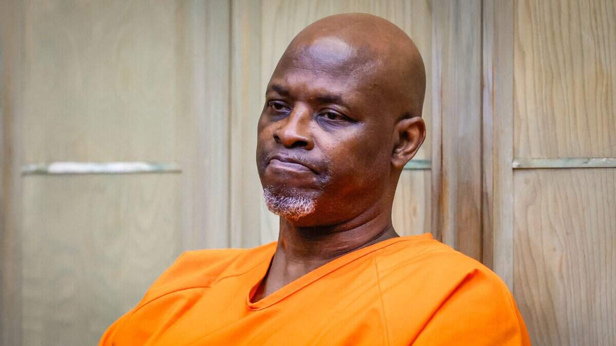 Gregory Martin is sentenced at the Richard E. Gerstein Justice Building in Miami on Friday, July 10, 2026, after a jury convicted him of rape. Martin is facing the death penalty in another case where he is accused of the rape and murder of a teen runaway.