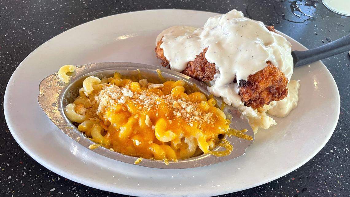Chicken-fried chicken at Crackers Southern Dining.