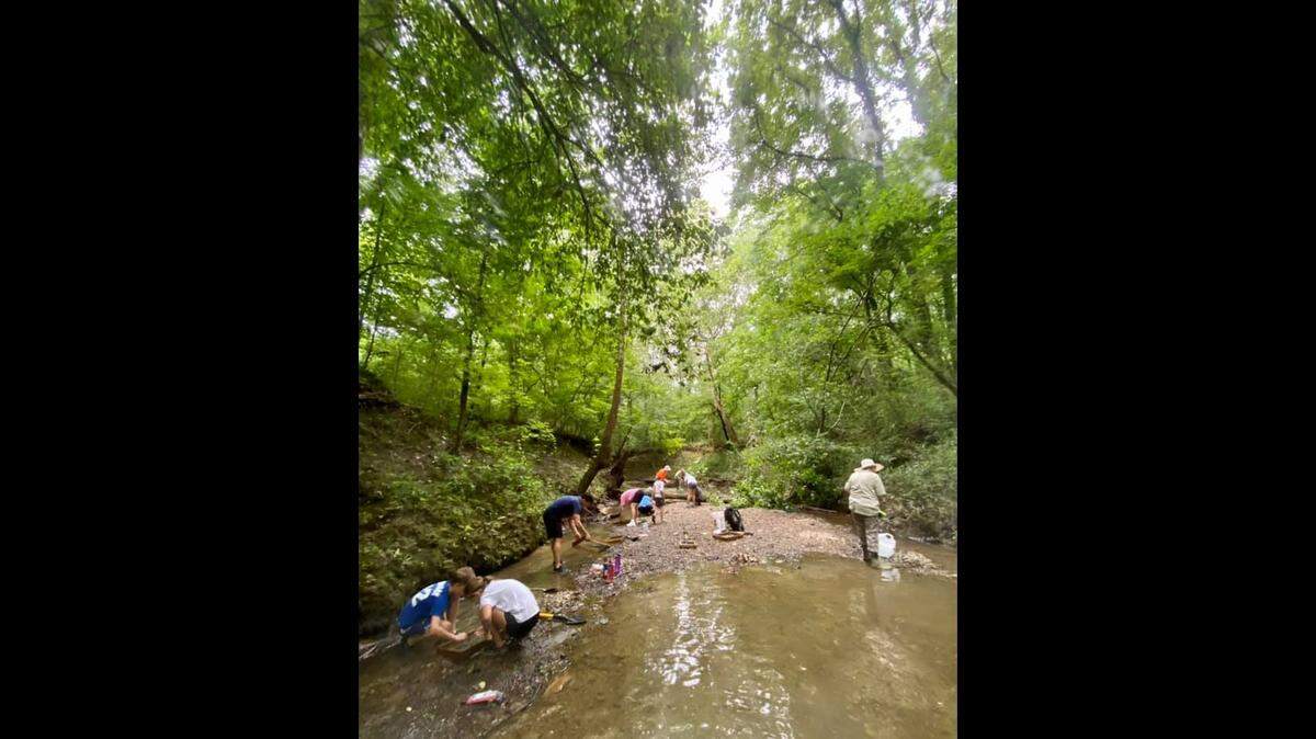 The Alabama Museum of Natural History hosts fossil hunting events at a privately owned creek a 50-mile drive southwest from the University of Alabama campus in Tuscaloosa. The hadrosaur tooth was found during one such event, officials said.