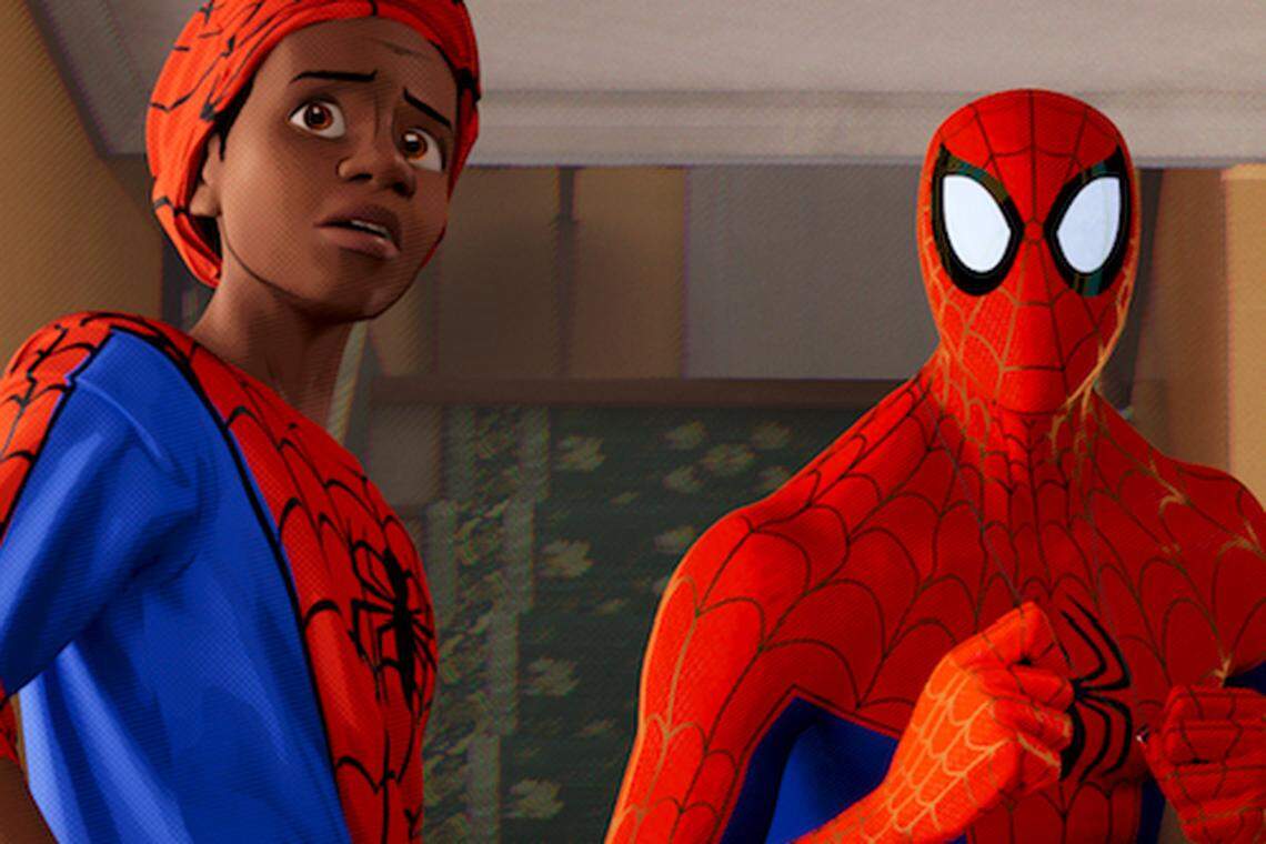 The Oscar-winning 2018 film ‘Spider-Man: Into the Spider-Verse,’ which featured a biracial Miles Morales as the web slinger, did not use subtitles during snippets of spoken Spanish.