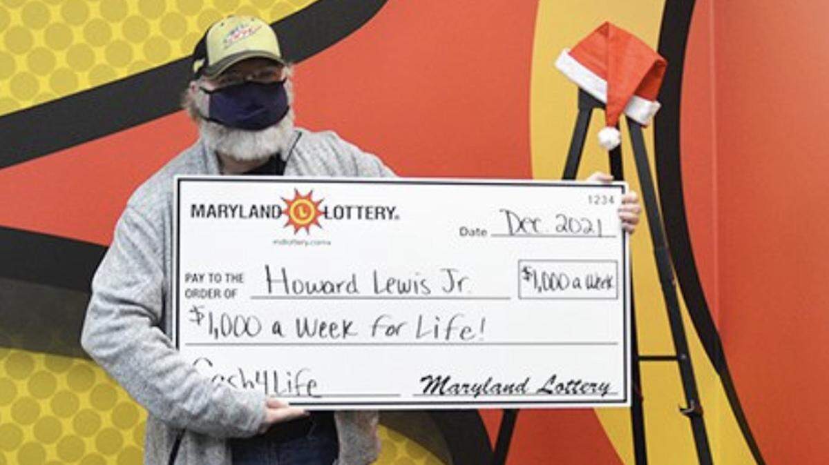 A bus driver who stopped working due to the COVID-19 pandemic won money, $1,000, for life weekly from his lottery ticket purchased Christmas Eve in Maryland. 