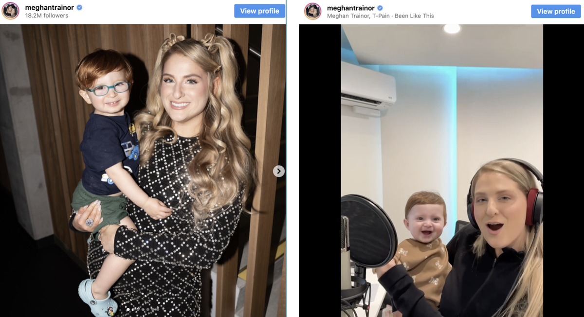 Meghan Trainor is promoting her new song and moms. are praising her.