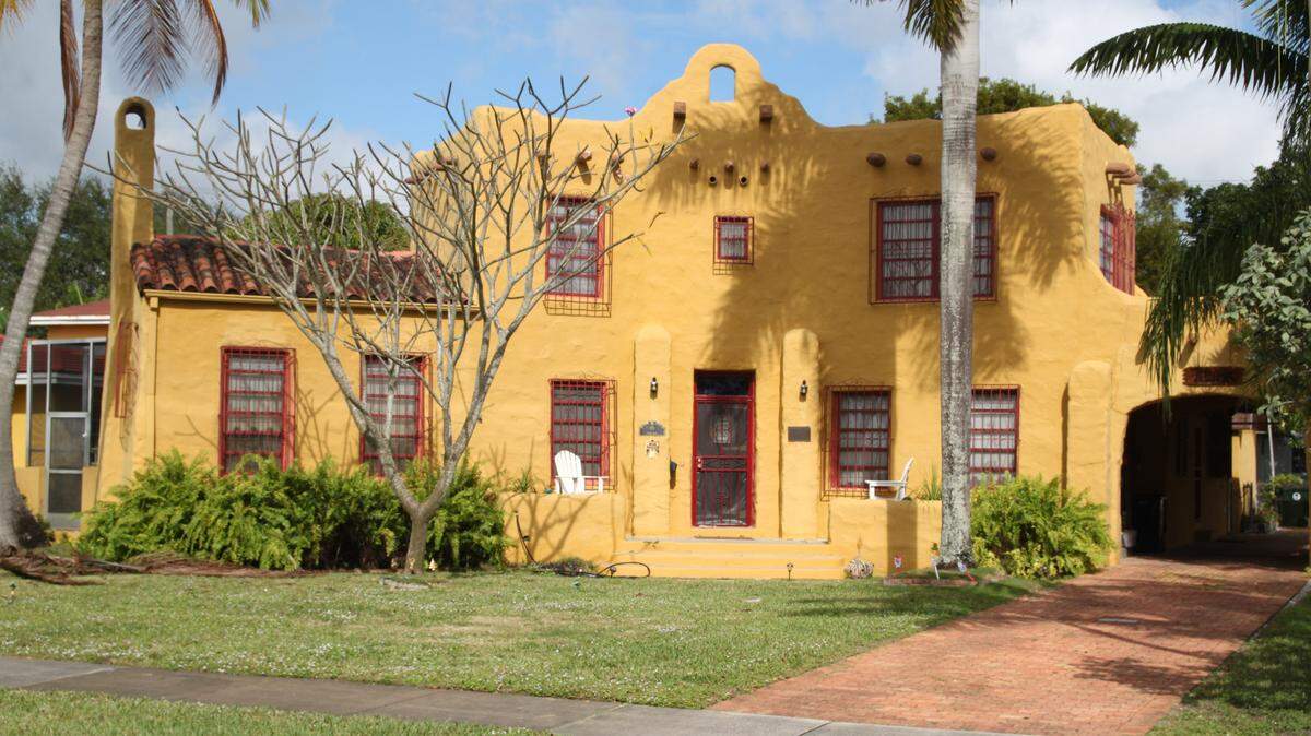The historic Lua Curtiss, the 1924 home that Miami Springs founder Glenn Curtiss built for his mother, is located at 85 Deer Run Dr. in Miami Springs and is on the market for $1.3 million.