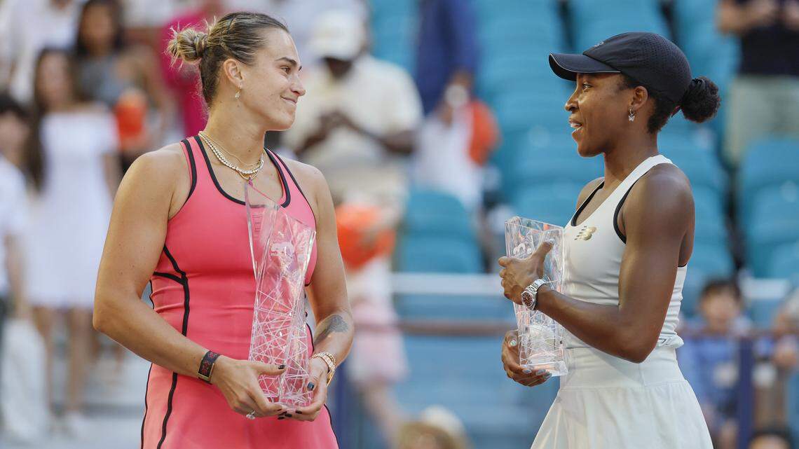 Sabalenka seals Sunshine Double with Miami Open win over local favorite Gauff