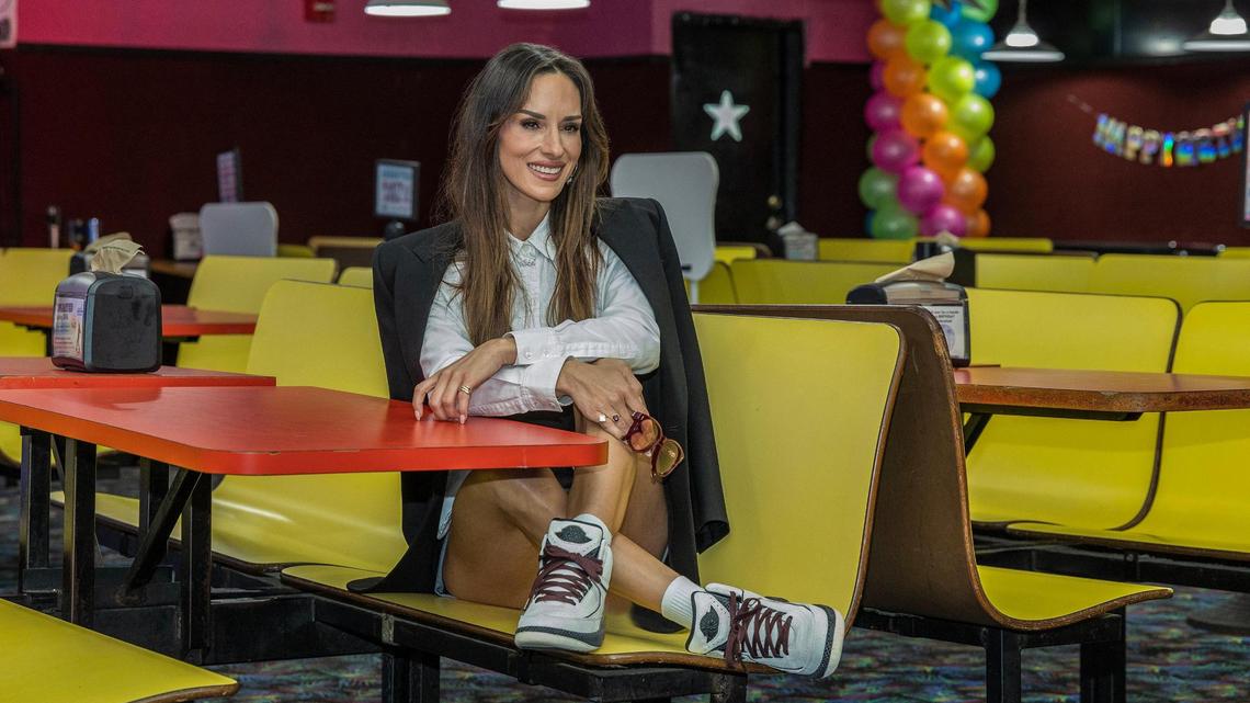 Podcaster Nikki Spoelstra is back in Kendall, at her old stomping grounds of Miami Roller Rink, which used to be Hot Wheels, to talk about her newly rebranded podcast.