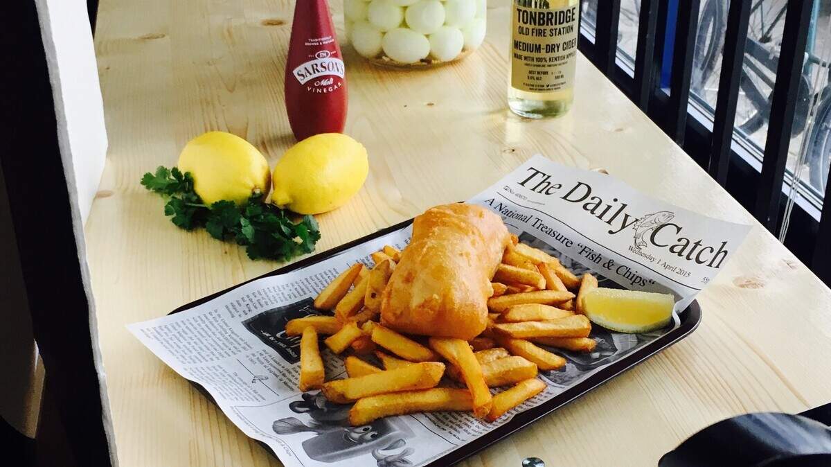 The Chippy serves fish and chips — and other deliciously battered substances.