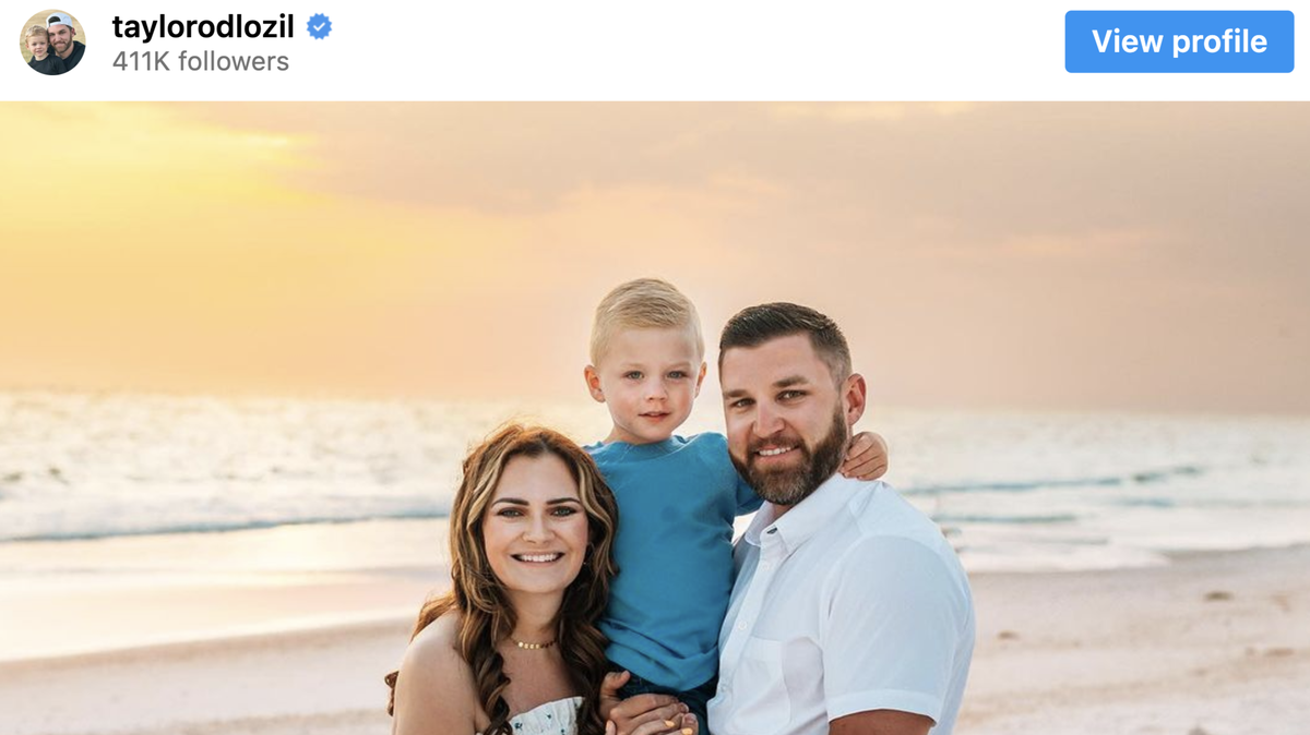 While a guest on the Get Back podcast, TikTok dad Taylor Odlozil opened up about his wife’s final moments.