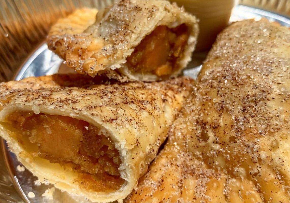 Dessert empanadas offer a twist on Bahamian favorites.