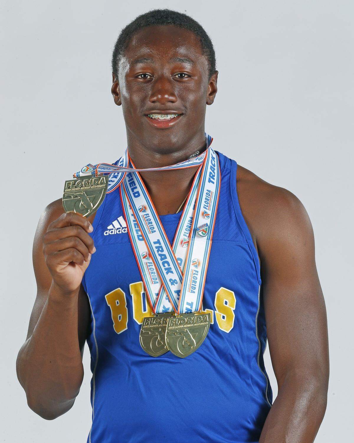 Damarcus Fleming of Miami Northwestern All-Dade on Tuesday, May 14, 2019.