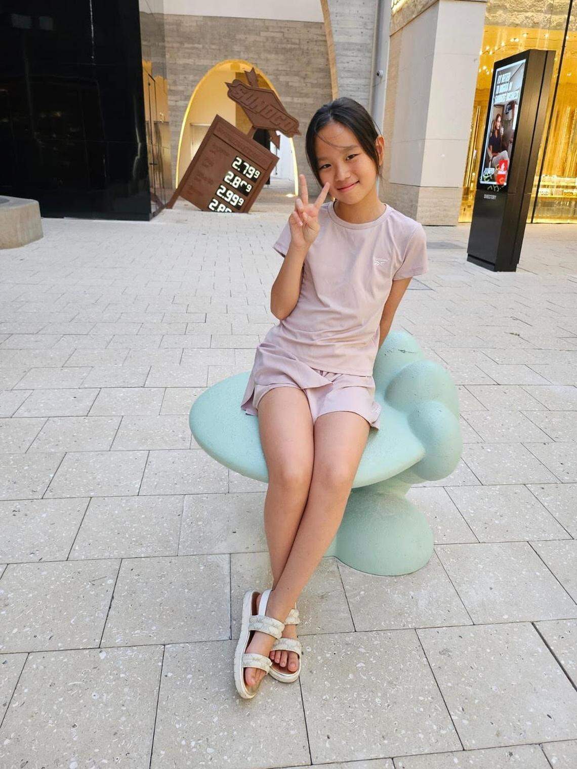 Erin Ko, the 13-year-old girl killed in a boating accident in Biscayne Bay on Monday, July 28, 2025. She was one of the girls on a sailboat of summer campers hit by a barge.