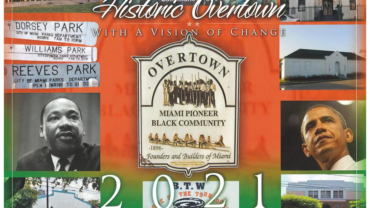 Cecilia Stewart created this calendar of Overtown to showcase its rich history.