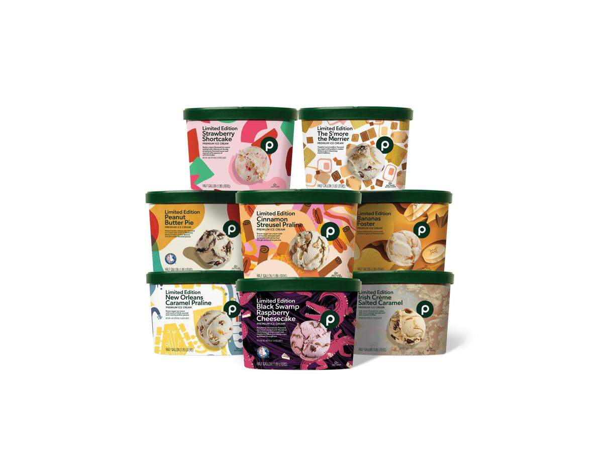Publix limited-edition ice creams for spring 2025 include eight flavors.