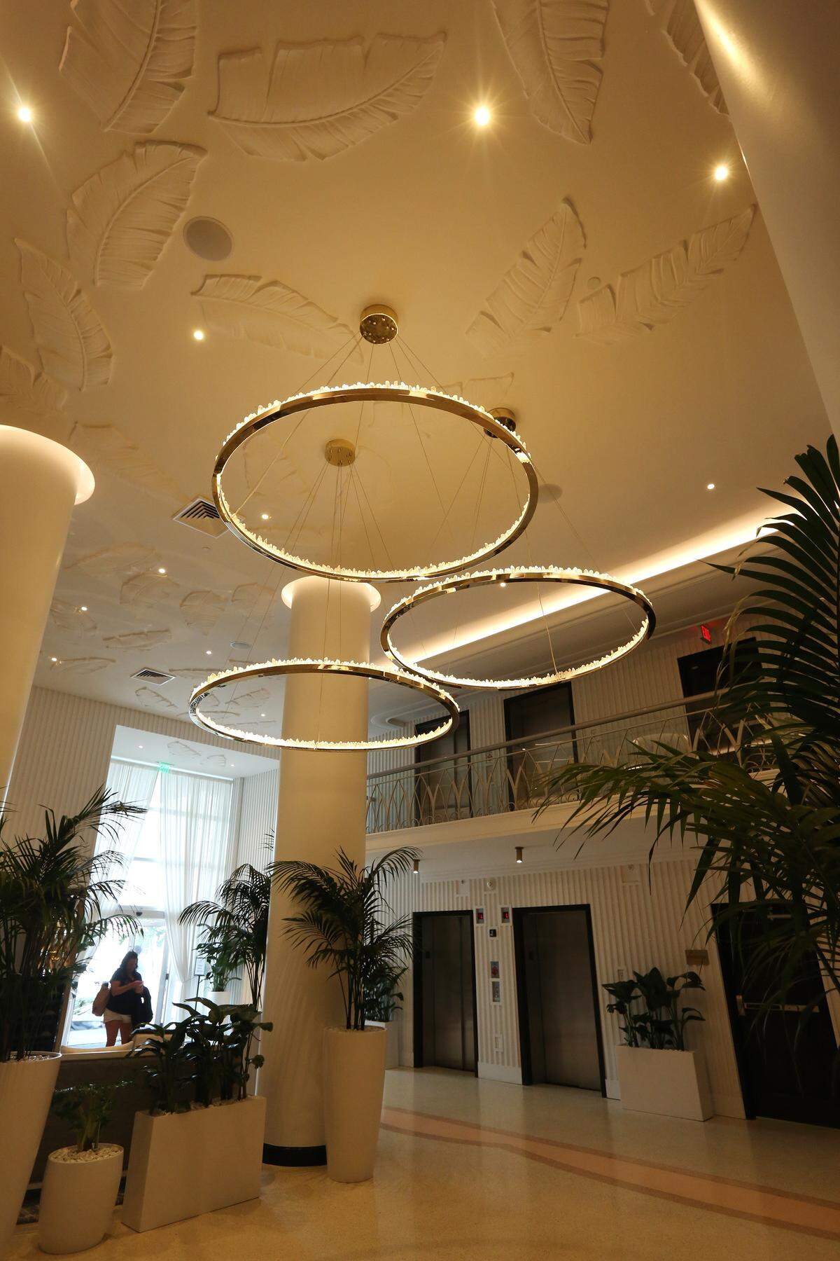 The recently renovated Cadillac Hotel and Beach Club, at 3925 Collins Ave, Miami Beach.