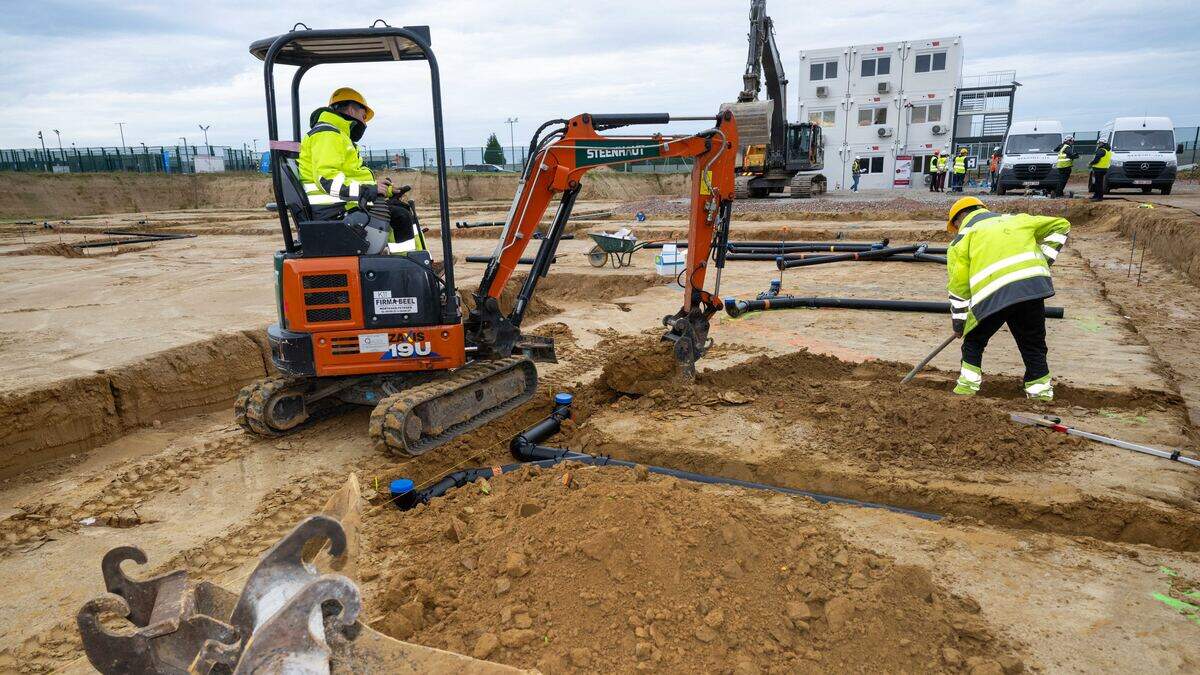 construction activity belgium