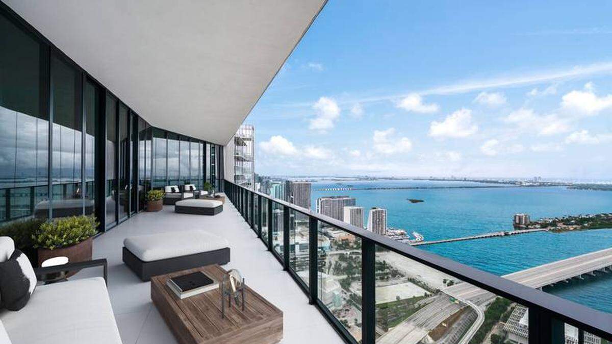 This 57th-floor unit at One Thousand Museum sold for $13.8 million, the highest sale in Miami-Dade for the week of March 15-22.