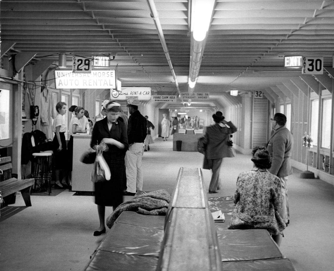 The Miami airport in 1959.