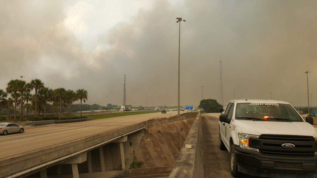 A wildfire had consumed more than 32,000 of the Everglades in western Broward as of June 25,2019.