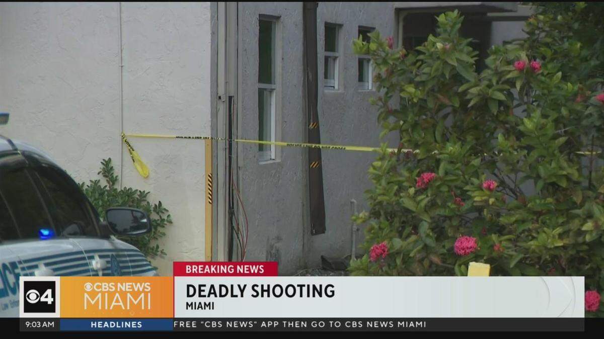 A man was shot and killed at an apartment building just east of Miami International Airport on Thursday, Jan. 25, 2024, Miami police said.