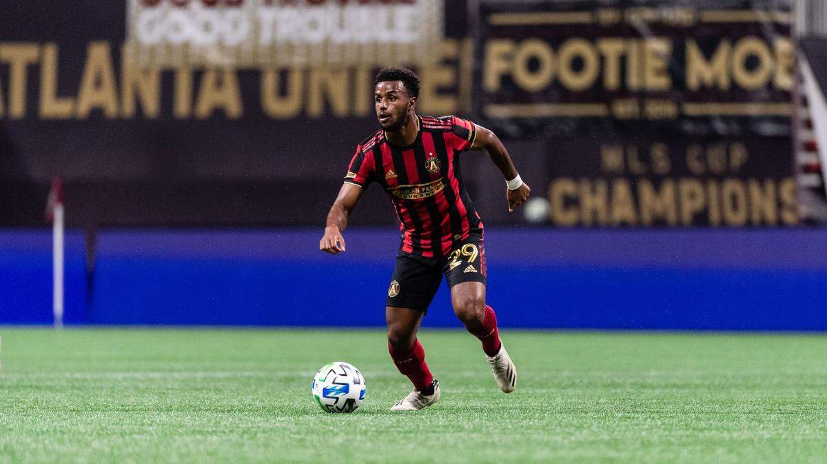 Atlanta United midfielder Mo Adams was traded to Inter Miami for the rights to goalkeeper Dylan Castanheira on Dec. 17, 2021.