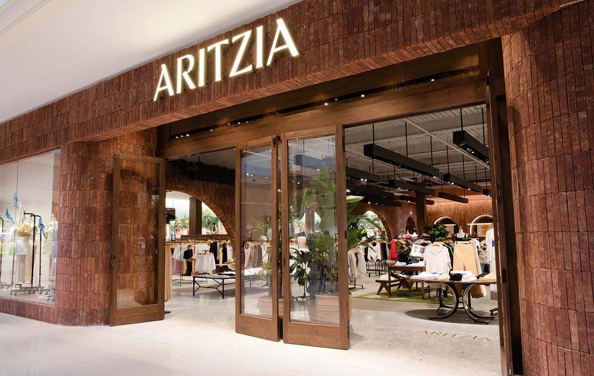Aritzia at Aventura Mall.