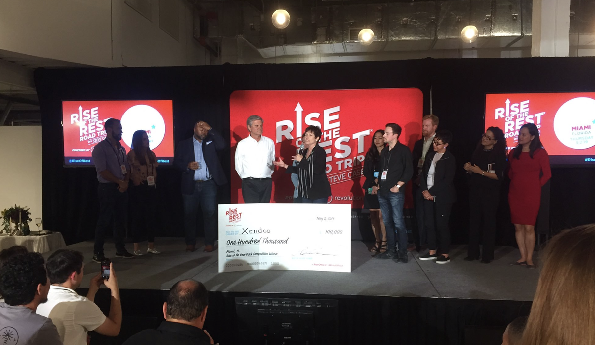 Lil Roberts, founder and CEO of Xendoo, won $100,000 from Steve Case’s Revolution investment group after winning a startup pitch competition. High-growth startups like Xendoo are key to diversifying South Florida’s economy, experts say.