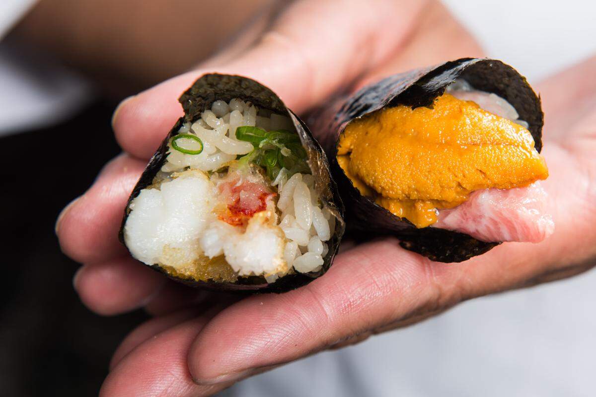 Sushi chefs Masa Ito and Kevin Kim will prepare each piece of sushi at ZZ’s Sushi Bar.