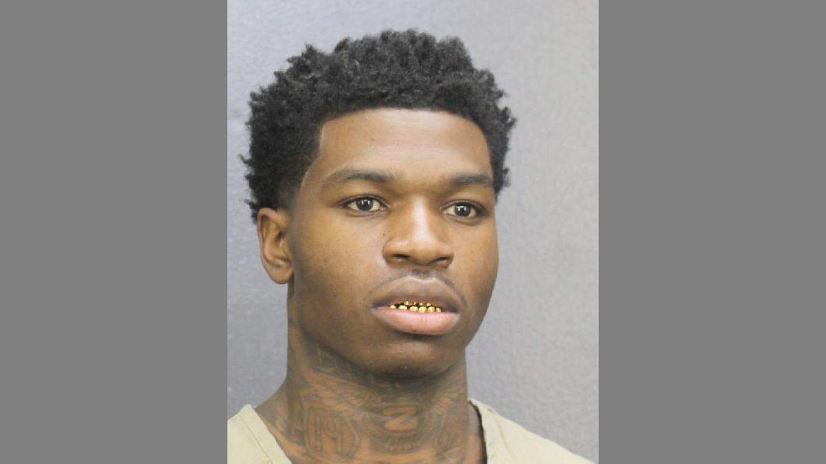 Quainton Leon Baker, 25, was arrested in Lauderhill last Wednesday on double murder charges. He is suspected of killing a man and a woman in late March in Lauderdale Lakes.